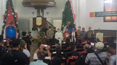 Pantau Ibadah Natal di Empat Gereja, Ita Berharap Umat Kristiani Nyaman dan Khusyuk Beribadah