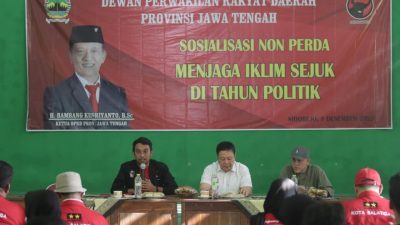 Jaga Iklim Sejuk Jelang Tahun Politik