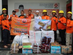 PKS Kota Semarang Kirimkan Relawan dan Bantuan untuk Korban Gempa Cianjur