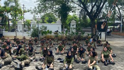 80 Personil Satpol PP Kota Semarang Ikuti Tes Kesamaptaan Jasmani