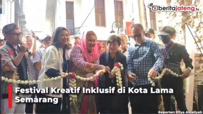 [Video] Festival Kreatif Inklusif di Kota Lama Semarang