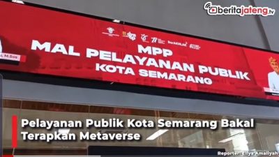 [Video] Pelayanan Publik Kota Semarang Bakal Terapkan Metaverse