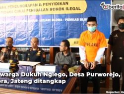 [Video] Edarkan Rokok Ilegal, Pria di Blora Ditangkap