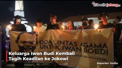 [Video] Keluarga Iwan Budi Kembali Tagih Keadilan ke Jokowi