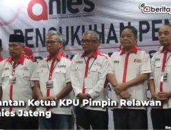 [Video] Mantan Ketua KPU Pimpin Relawan Anies Jateng