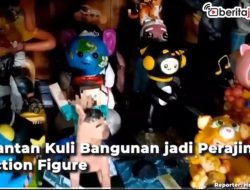 [Video] Mantan Kuli Bangunan jadi Perajin Action Figure