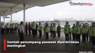 [Video] Bandara Ahmad Yani Semarang Buka Posko Terpadu Sambut Libur Nataru