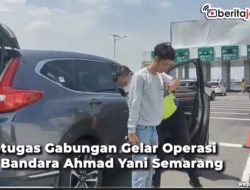 [Video] Petugas Gabungan Gelar Operasi di Bandara Ahmad Yani Semarang, Pengunjung Digeledah