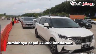 [Video] Mulai Macet, 22 Ribu Kendaraan Masuk Jateng