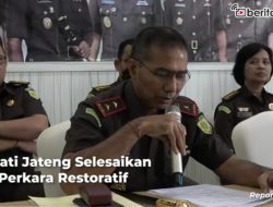 [Video] Kejati Jateng Selesaikan 79 Perkara Restoratif