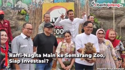 [Video] Raffi-Nagita Main ke Semarang Zoo, Siap Investasi?