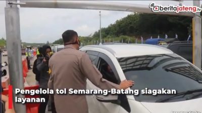 [Video] Pengelola Tol Semarang-Batang Siap Hadapi Nataru