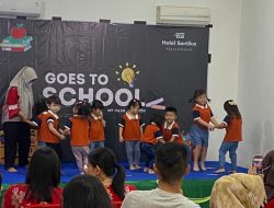 Meriahnya Santika Goes To School di Pekalongan