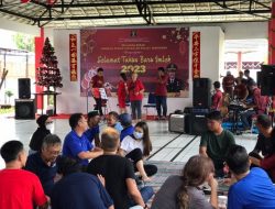 Warga Binaan Rayakan Imlek Bersama Keluarga di Lapas Semarang