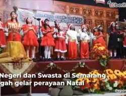 [Video] Perayaan Natal Bersama SD di Semarang
