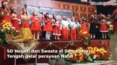 [Video] Perayaan Natal Bersama SD di Semarang