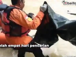 [Video] Hilang Terseret Arus Sungai, Tim SAR Temukan Jasad Petani