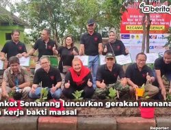 [Video] Gerakan Menanam dan Kerja Bakti Massal di Semarang
