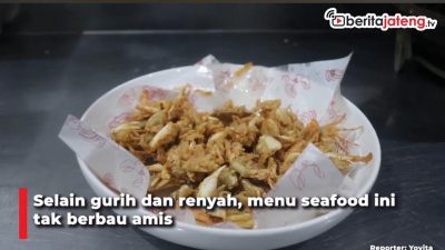 [Video] Nikmatnya Rajungan Krispi, Dimakan Bareng Kulitnya