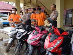 Pelaku Spesialis Curanmor Matic Ditembak Saat Hendak Kabur