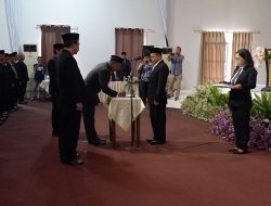 Belasan ASN dan Perangkat Desa di Blora Dilantik Jadi Petugas Adhoc KPU