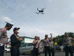 Polisi Gunakan Drone untuk Menindak Pelanggar Lalu Lintas