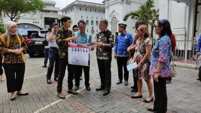 Dubes Inggris Owen Jenkis Kagum dengan Revitalisasi Kota Lama Semarang
