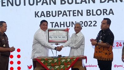Bulan Dana PMI Kabupaten Blora 2022 Lampaui Target