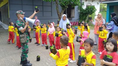 Kodim 0716/Demak Lengkapi Fasilitas Greenhouse untuk Sarana Pendidikan