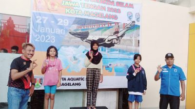Peselam Kota Semarang Sabet 2 Emas Kejurprov Finswimming KU Jawa Tengah