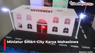 [Video] Mahasiswa Unika Bikin Miniatur Smart City