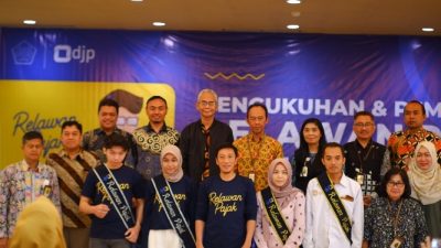 Kukuhkan 303 Relawan Pajak, DJP Jateng I Siap Beri Layanan Prima