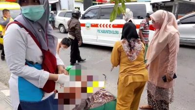 Lansia di Blora Jatuh dari Motor Akibat Pakaiannya Terlilit Rantai