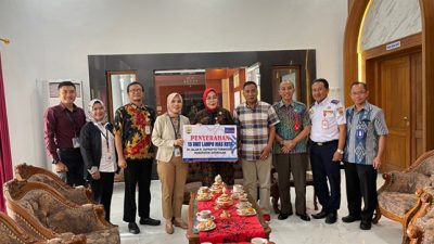 Bank Jateng – Pemkab Grobogan Percantik Jalan Protokol