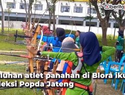 [Video] Atlet Panahan Blora Ikuti Seleksi Popda