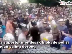 [Video] Rusuh Suporter PSIS vs Polisi