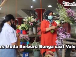 [Video] Anak Muda Berburu Bunga di Hari Valentine