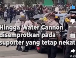 [Video] Suporter PSIS Bentrok dengan Polisi, Lempar Batu Dibalas Gas Air Mata