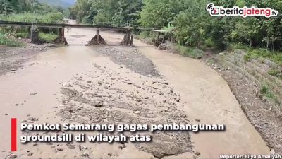 [Video] Bangun Groundsill Tangani Banjir Semarang