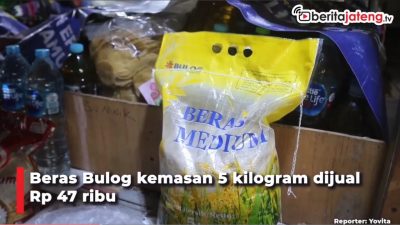 [Video] Beras Bulog Laris, Pedagang Kehabisan Stok
