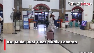 [Video] KAI Mulai Jual Tiket Mudik Lebaran