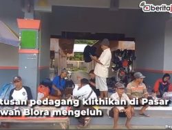 [Video] Sepi Pembeli, Pedagang Klithikan di Blora Menangis