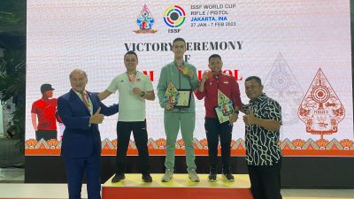 Atlet PSE KONI Kota Semarang Sabet Perunggu di ISSF World Cup Rifle/Pistol