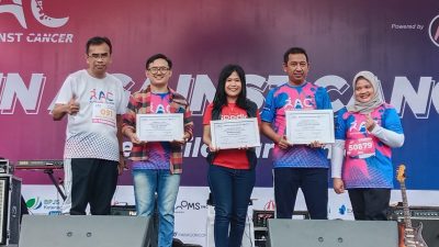 2500 Peserta RAC Galang Dana Penanganan Kanker