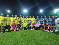 Sambut Hari Pers Nasional, Hotel Aruss Semarang Ajak Sepak Bola Jurnalis FC