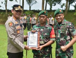 Berhasil Bekuk Pelaku Curanmor, Babinsa Sumpiuh Dapat Penghargaan