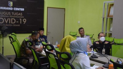 Wabub Demak Ikuti Rapat Virtual Bersama Mendagri Bahas Pengendalian Inflasi 2023