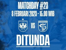 Laga Lanjutan PSIS Semarang Lawan Persebaya Ditunda, Begini Keterangan Kepolisian