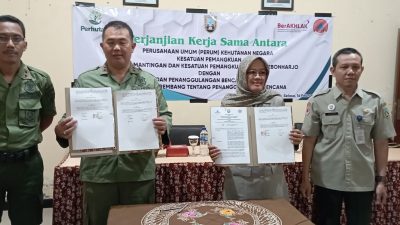 Perhutani – BPBD Teken MoU Penanggulangan Bencana