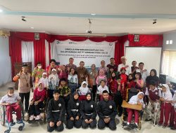 Bandara Ahmad Yani Beri Seperangkat Alat Musik SLB-N Semarang